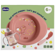chicco set pappa 6m+ rosa