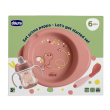 chicco set prima pappa 6+ mesi , rosa