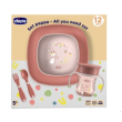 chicco (artsana) ch set pappa 12m+ rosa
