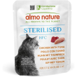 hfc sterilised pollo e tonno - alimento complementare per gatti adulti sterilizzati 50 gr