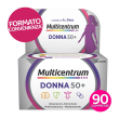 multicentrum donna 50+ - integratore di vitamine e minerali 3 flaconi da 30 compresse