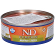 farmina n&d pumpkin anatra & zucca wet food gatti 70 g mangime