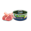 n&d cat natural lamb 70g
