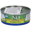 farmina n&d prime con cinghiale e mela wet food per gatti adult 70 g m