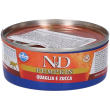 farmina n&d pumpkin con quaglia e zucca wet food per gatti adult 70 g