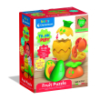 clementoni think & play fruit puzzle gioco logico sensoriale bambini 12-36 mesi