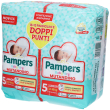 pampers baby dry mutandino pannolini taglia 5 junior 12/18 kg confezio
