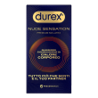 durex nude sensation condom preservativi in nitrile ultra sottili ed extra lubrificati 6 profilattic