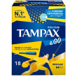 tampax &go regular, 18 pezzi