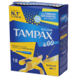 tampax &go regular 18 pz tampone