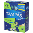 tampax &go super 18 pz tampone