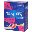 tampax &go mini 18 pz tampone