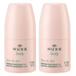nuxe body reve de thé deodorante roll-on 2 x 50ml