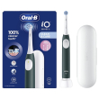 oral-b io series 2 clean & care forest green spazzolino elettrico colore bianco e verde con custodia
