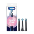 oralb power refill io gentle clean black 3 pezzi