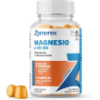 zymerex magnesio e vit b6 gusto arancia 60 gummies - integratore per la stanchezza e il sistema nerv