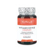 nutralie vitamina d3+k2 complex 10000 ui con vitamina c 60 capsule molli