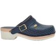 scholl - clog supercomfort blu navy unisex taglia 44 confezione 1 paio