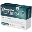 vitamina d3 2000 ui + vitamina k2 160 compresse ad alto dosaggio per articolazioni, ossa, denti, mus