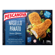 pescanova nasello panato 200 g - bocconcini di nasello impanati surgelati
