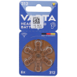 varta batterie per apparecchi acustici 312 6 pz altro