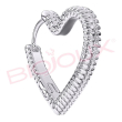bjt400 orecchino queen jezebel 18mm stainless steel