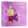 nuxe cofanetto gli iconici, olio 50 ml + balsamo labbra al miele 15 g + shampoo 50 ml