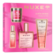 nuxe cofanetto huile prodigieuse florale, olio 100 ml + profumo 15 ml + gel doccia 100 ml + candela