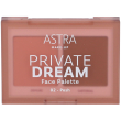 astra make-up private dream face palette blush + bronzer tonalità 02 p