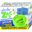 doctor zac, insetticida, 1 diffusore + 12 piastrine omaggio