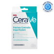 cerave 22 patches idrocolloidali anti brufoli, per pelli a tendenza acneica, trasparenti e invisibil