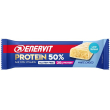enervit sport prot bar 50% white choco