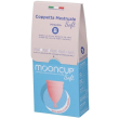 mooncup soft coppetta mestruale misura b 1 pezzo