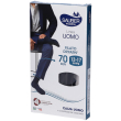 sauber pharma uomo calza dryarn 70 denari blu taglia s/m 1 pz calzini