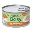 oasy gatto natury soft jelly pollo con formaggio 85gr (lattina)