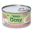 oasy gatto natury soft jelly pollo con prosciutto di pollo 85gr (lattina)