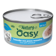 oasy gatto natury soft jelly tonnetto con pesce oceanico 150gr (lattina)