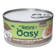 oasy gatto natury soft jelly tonnetto con vongole del pacifico 150gr (lattina)