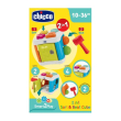chicco cubo incastra&martella - gioco 2 in 1