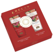 helan collana d'ambra cofanetto con rosso d'ambra bagnodoccia e shampoo 75ml + bianco d'ambra crema