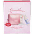 goovi cofanetto regalo natale detersione scrub viso + mousse detergente + pochette omaggio