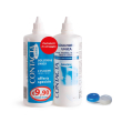 contacta soluzione unica per lenti a contatto morbide, 2 x 360 ml con portalenti omaggio