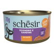 schesir gatto patã grain free sgombro e sardine 70gr (lattina)