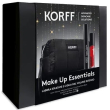 korff make up essential labbra idratate e ciglia dal volume intenso cofanetto con mascara iconic vol