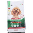 morando crocchette con manzo, piselli e polpa di barbabietola per cani