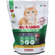 morando croccantini con pollo per gatti sterilizzati 400 gr g mang