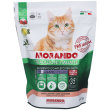 morando croccantini con salmone per gatti sterilizzati 400 gr g ma