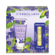 l'erbolario - accordo viola crema mani e proteggilabbra in omaggio