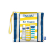 mustela kit viaggio - detergente delicato 100 ml + 1 latte solare 50 + 40 ml + 1 latte doposole 100