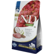 n&d quinoa senior agnello - alimento completo per cani senior di taglia media e grande 7 kg